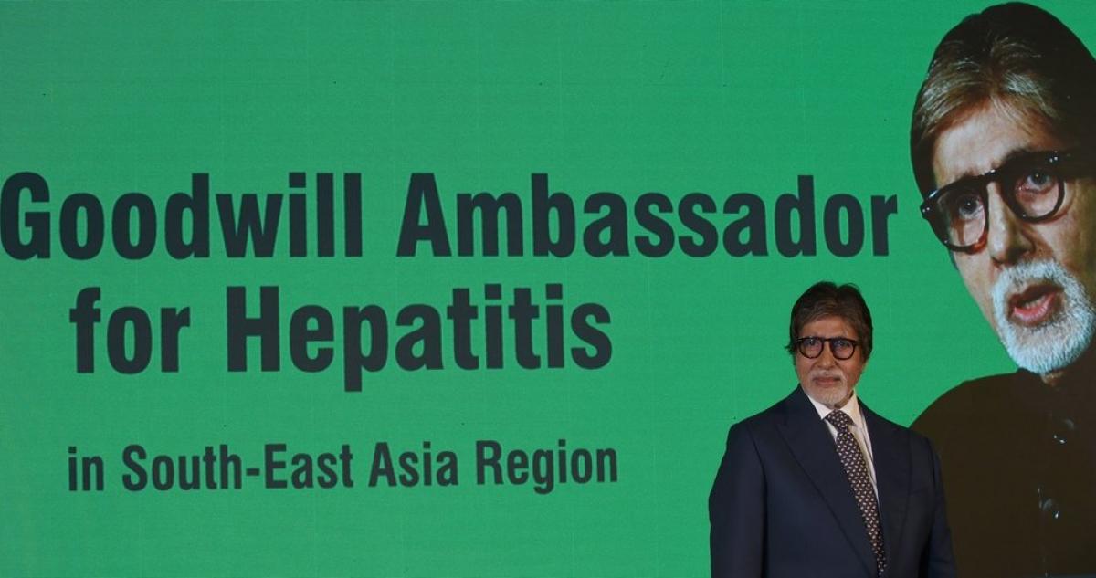 Amitabh Bachchan is appointed as the Goodwill Ambassador for Hepatitis